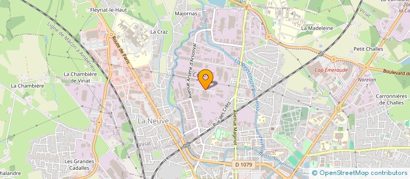 localisation de l'entreprise LIONS CLUB DE BOURG EN BRESSE DOYEN à BOURG-EN-BRESSE