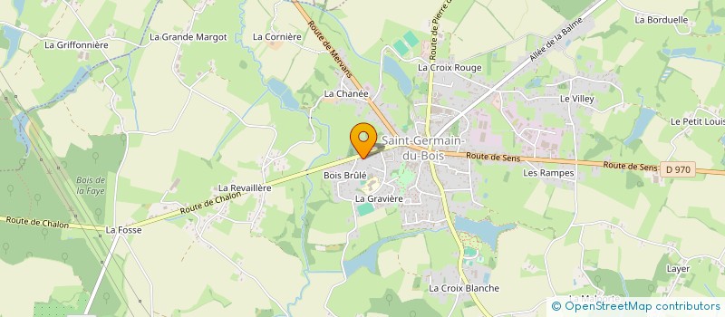 localisation de l'entreprise LIONS CLUB DE BRESSE à LOUHANS