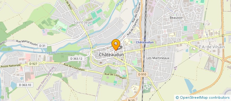 localisation de l'entreprise LIONS CLUB DE CHATEAUDUN à CHATEAUDUN
