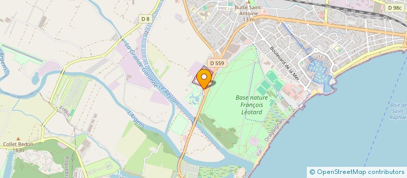 localisation de l'entreprise LIONS CLUB DE FREJUS  ROQUEBRUNE  EN  PROVENCE  FREJUS