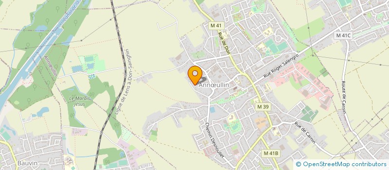 localisation de l'entreprise LIONS CLUB DE LA BASSEE LES WEPPES  LA BASSEE