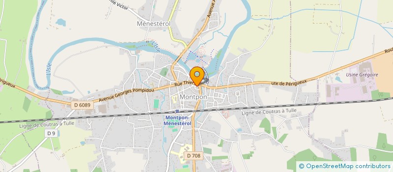 localisation de l'entreprise LIONS CLUB DE LA DOUBLE EN PERIGORD  MONTPON-MENESTEROL