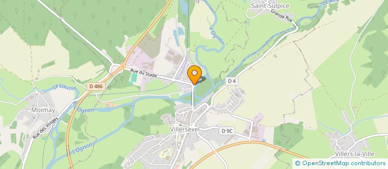 localisation de l'entreprise LIONS CLUB DE LURE - LUXEUIL  LUXEUIL-LES-BAINS