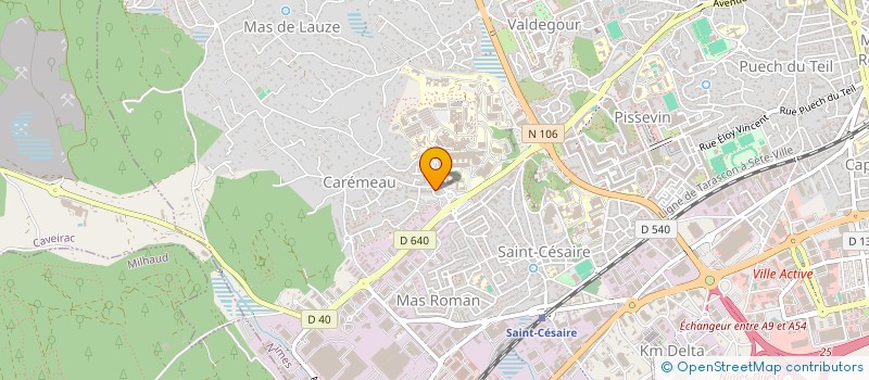 localisation de l'entreprise LIONS CLUB DE NIMES DOYEN  NIMES