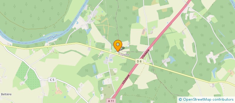 localisation de l'entreprise LIONS CLUB DE SABLE-SOLESMES à SOLESMES