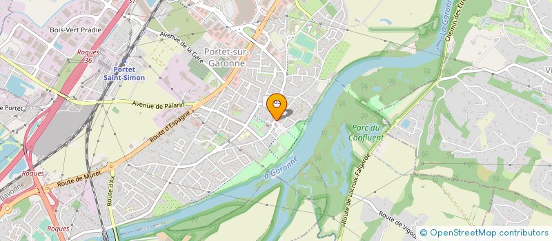 localisation de l'entreprise LIONS CLUB DE TOULOUSE PORTET  PORTET-SUR-GARONNE