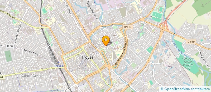 localisation de l'entreprise LIONS'CLUB DE TROYES  TROYES