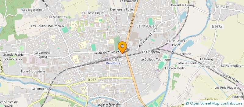 localisation de l'entreprise LIONS CLUB DE VENDOME à VENDOME