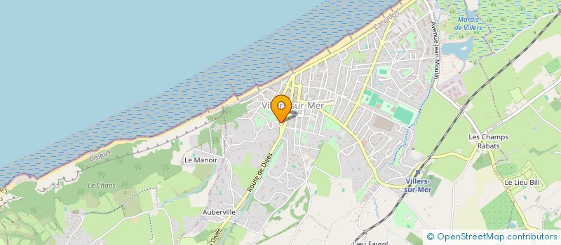 localisation de l'entreprise LIONS CLUB DE VILLERS-SUR-MER à VILLERS-SUR-MER