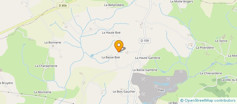 localisation de l'entreprise LIONS CLUB DU PAYS DE FOUGERES  FOUGERES