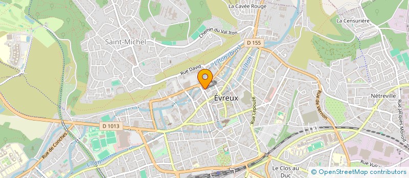 localisation de l'entreprise LIONS CLUB EVREUX DOYEN à EVREUX