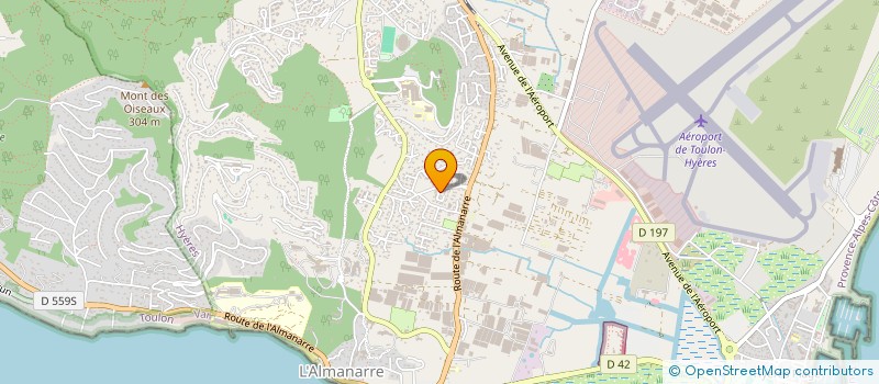 localisation de l'entreprise LIONS CLUB HYERES LES PALMIERS à HYERES