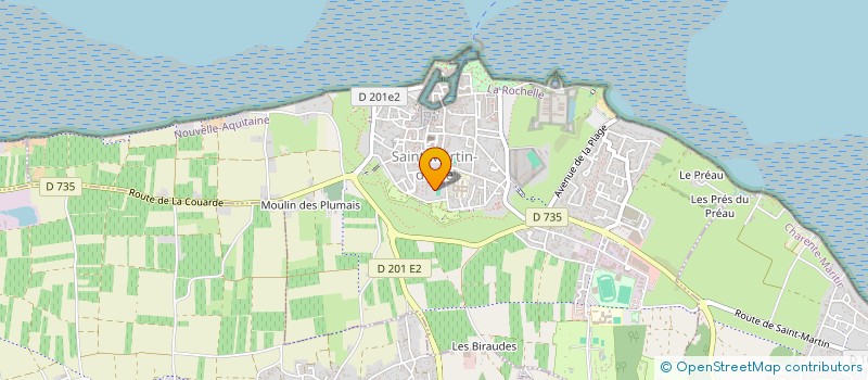 localisation de l'entreprise LIONS CLUB ILE DE RE  LE BOIS-PLAGE-EN-RE