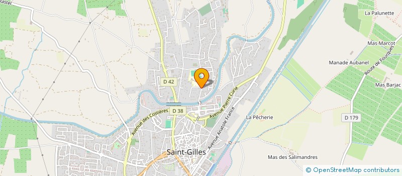 localisation de l'entreprise LIONS CLUB INTERNATIONAL DISTRICT 103 SE à SAINT-GILLES