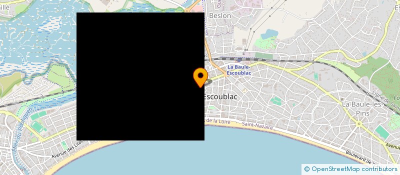 localisation de l'entreprise LIONS CLUB LA BAULE GRAND LARGE à LA BAULE-ESCOUBLAC