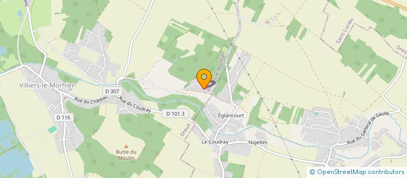 localisation de l'entreprise LIONS CLUB MAINTENON ALLEE DU ROY à VILLIERS-LE-MORHIER