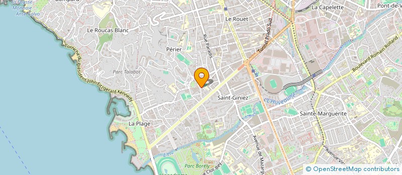 localisation de l'entreprise LIONS CLUB MARSEILLE RESONANCE  MARSEILLE