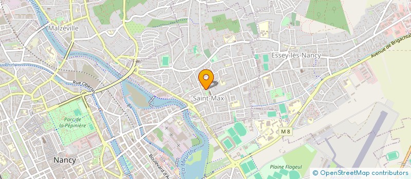 localisation de l'entreprise LIONS CLUB NANCY METROPOLE  SAINT-MAX