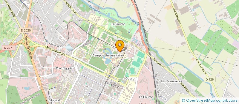 localisation de l'entreprise LIONS CLUB ORLEANS RENAISSANCE à ORLEANS