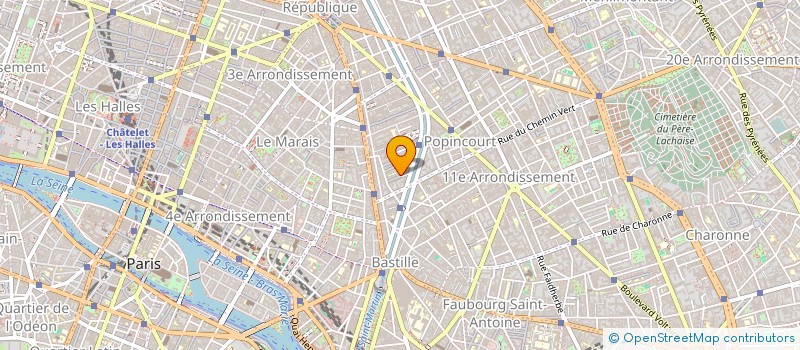 localisation de l'entreprise LIONS-CLUB PARIS ILE DE LA CITE  PARIS