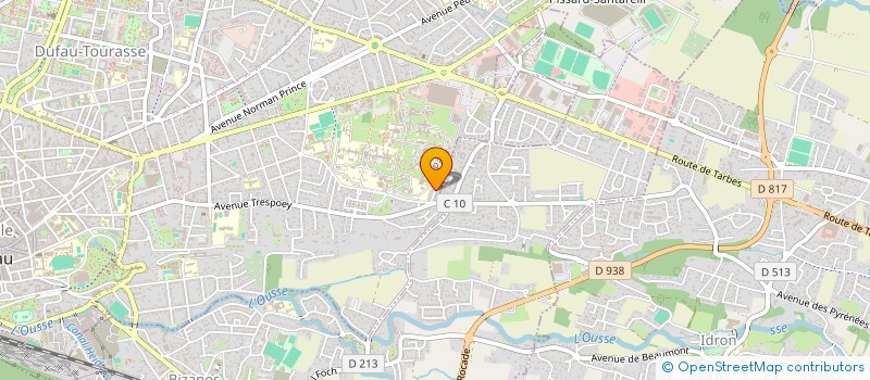 localisation de l'entreprise LIONS CLUB PAU NAVARRE à PAU