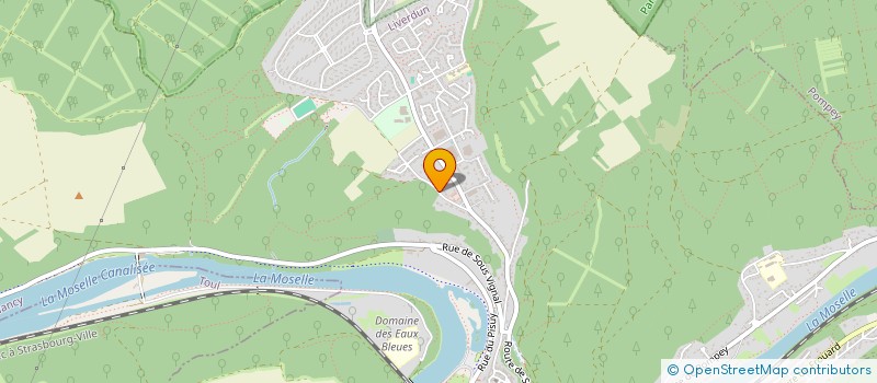 localisation de l'entreprise LIONS CLUB POMPEY-LIVERDUN  LIVERDUN