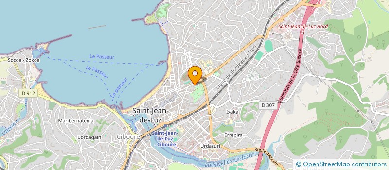 localisation de l'entreprise LIONS CLUB SAINT JEAN DE LUZ INFANTE à SAINT-JEAN-DE-LUZ