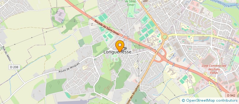 localisation de l'entreprise LIONS CLUB SAINT OMER - PAYS AUDOMAROIS à LONGUENESSE
