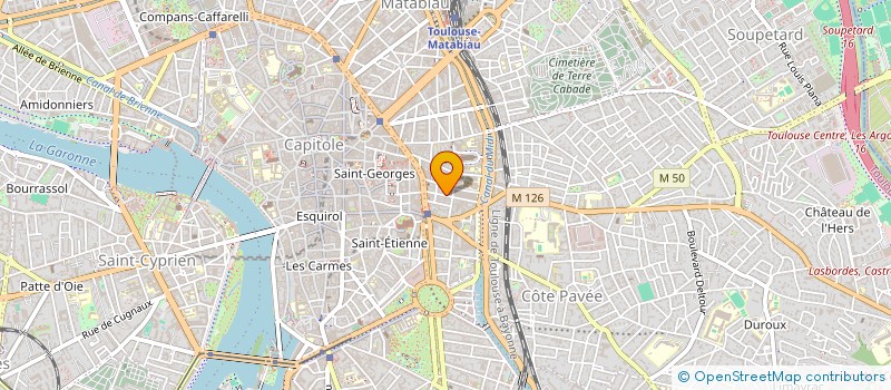 localisation de l'entreprise LIONS CLUB TOULOUSE PASTEL  TOULOUSE