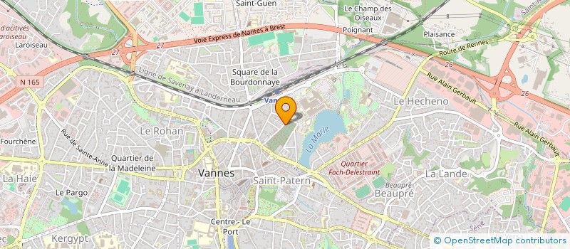 localisation de l'entreprise LIONS CLUB VANNES MOR BIHAN à VANNES