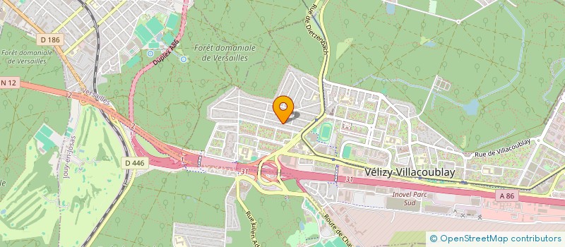 localisation de l'entreprise LIONS CLUB VELIZY PHOENIX  VELIZY-VILLACOUBLAY