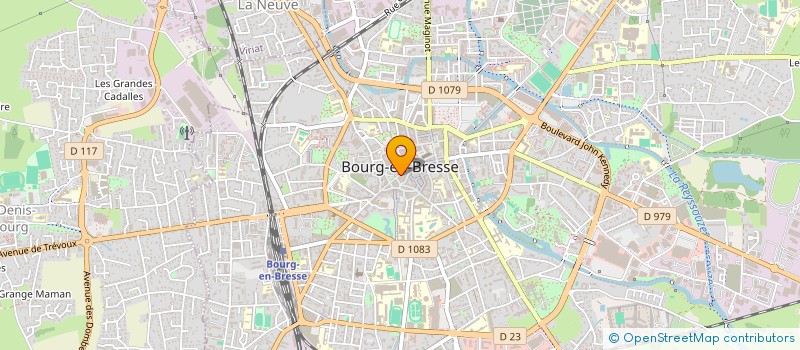 localisation de l'entreprise LIONS DE BOURG EN BRESSE, CLUB DE BROU à BOURG-EN-BRESSE