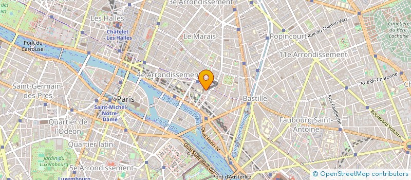 localisation de l'entreprise LIONS DE SAINT PAUL  PARIS