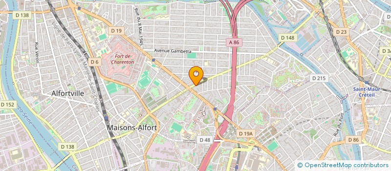 localisation de l'entreprise LIONS INTERNATIONAL à MAISONS-ALFORT