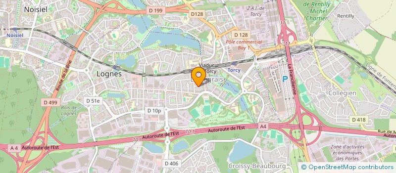 localisation de l'entreprise LIONS NOIRS à LOGNES
