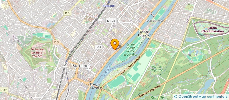 localisation de l'entreprise LIOR 26 à SURESNES