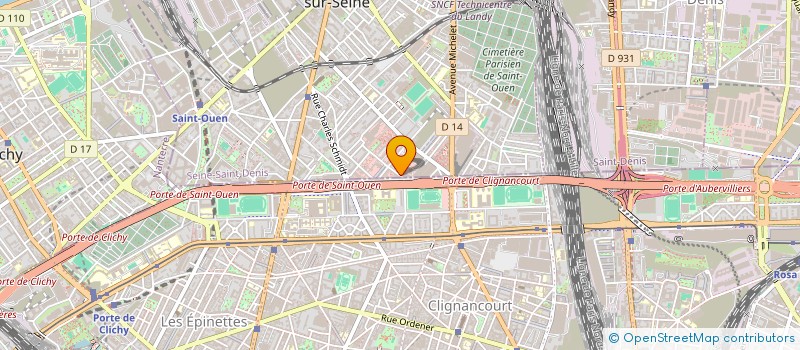localisation de l'entreprise LIOR à SAINT-OUEN-SUR-SEINE