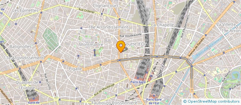 localisation de l'entreprise LIORA à PARIS