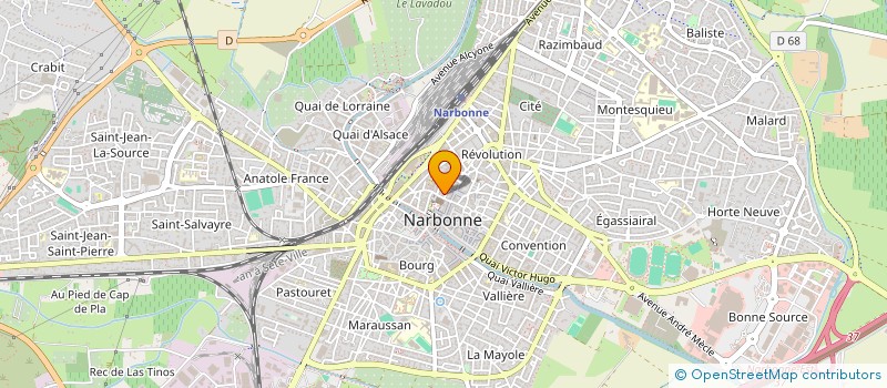 localisation de l'entreprise LIORE à NARBONNE