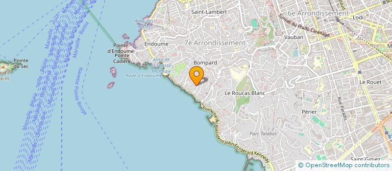 localisation de l'entreprise LIORE CREATION à MARSEILLE