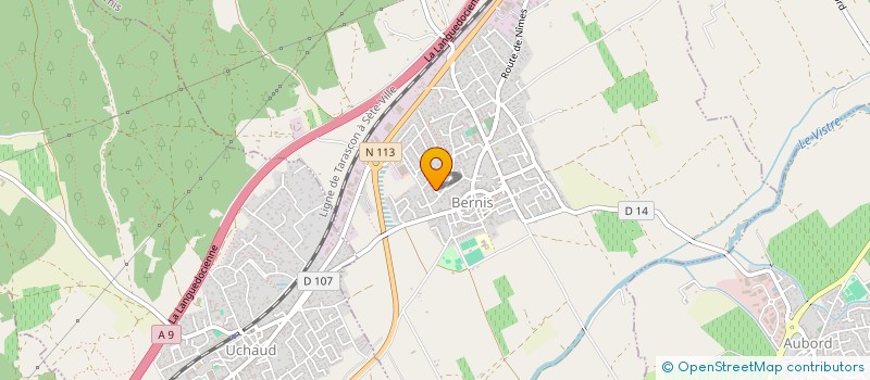 localisation de l'entreprise LIORIEL  BERNIS