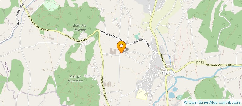 localisation de l'entreprise LIOTARD  PEYRINS