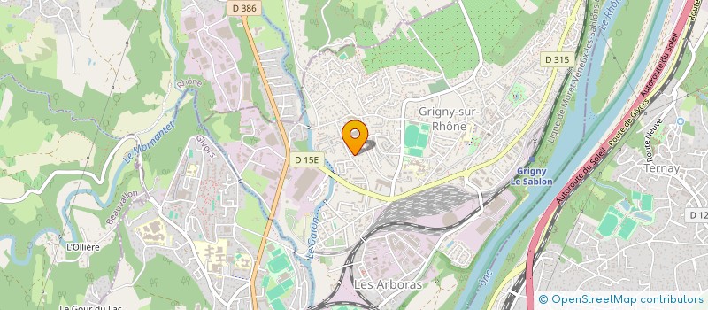 localisation de l'entreprise LIOTARD IMMO  GRIGNY