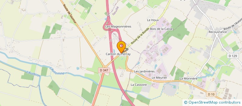 localisation de l'entreprise LIOUNE  VIVY