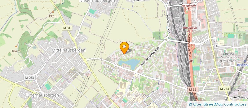 localisation de l'entreprise LIPAMAI  SCHILTIGHEIM