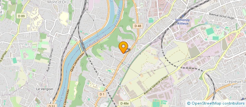 localisation de l'entreprise LIPARI  CALUIRE-ET-CUIRE