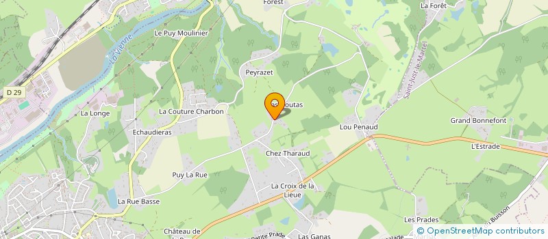 localisation de l'entreprise LIPARUS à PANAZOL
