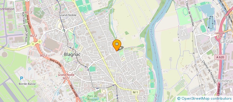 localisation de l'entreprise LIPAS à BLAGNAC