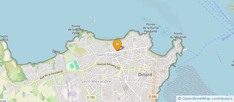 localisation de l'entreprise LIPAT  DINARD