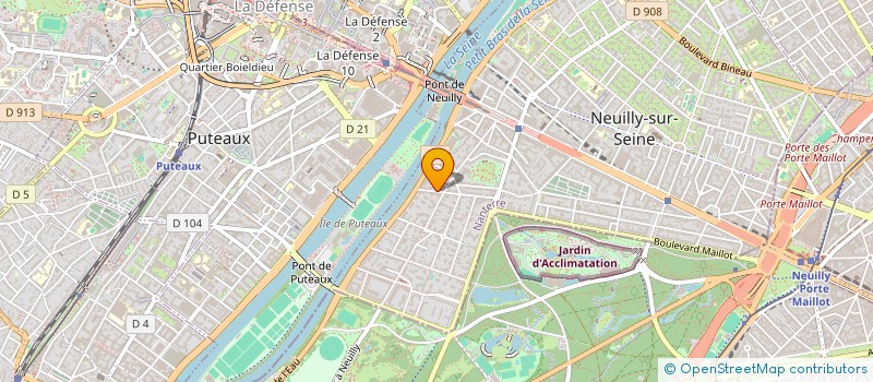 localisation de l'entreprise LIPATLAN à NEUILLY-SUR-SEINE